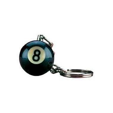 8-Ball Key Chain | Pool Ball Keychain Gift | NI8BK1