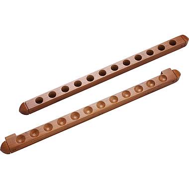 12 Cue Wall Rack/2 pc Holes 12 Cue Wall Rack/2 pc Holes
