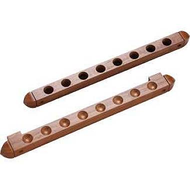 8 Cue Wall Rack/2 pc Holes 8 Cue Wall Rack/2 pc Holes